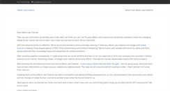 Desktop Screenshot of blacklabcreative.com